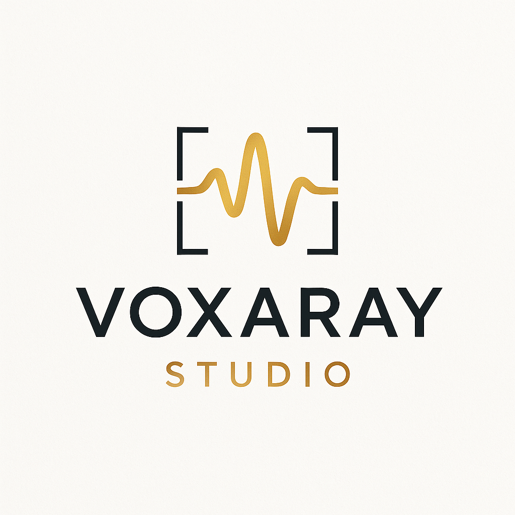 Logo Voxaray Studio